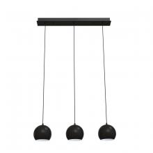  RXYP08BKLNR3 - Roxy 3 Light Linear Pendant,120V,Black