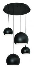  RXYP99BKRND4 - Roxy 4 Light Round Pendant