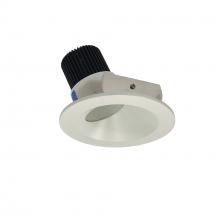  NIO-4RW30XMPW/10 - 4" Iolite LED Round Wall Wash, 1000lm / 14W, 3000K, Matte Powder White Reflector / Matte Powder