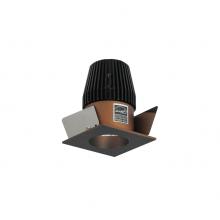  NIO-1SNG27XBZ - 1" Iolite LED NTF Square Reflector with Round Aperture, 600lm, 2700K, Bronze Reflector / Bronze