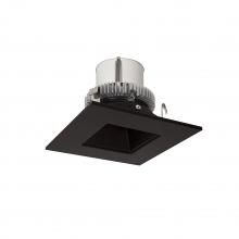  NLCBC2-45627BB/10 - 4" Cobalt Click LED Retrofit, Square Reflector, 1000lm / 12W, 2700K, Black Reflector / Black