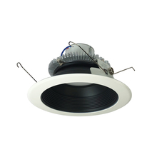  NLCBC2-65230BW/10 - 6" Cobalt Click LED Retrofit, Baffle, 1000lm / 12W, 3000K, Black Baffle / White Flange