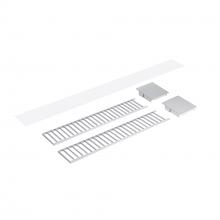  NLUD-2LOUVAA - Louver Accessory Set for NLUD-2334, Aluminum Louver, Aluminum End Caps