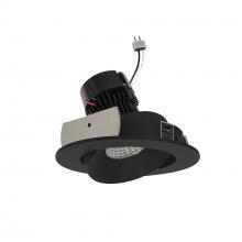  NPRLV-4RC27XBB - 4" Pearl Low Voltage LED Round Adjustable Cone Retrofit, 1200lm / 11W, 2700K, Black Reflector /