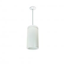  NYLD2-6P10135WWW4 - 6" Cobalt Pendant Mount Cylinder, White, 1000L, 3500K, White/White Reflector, 120V