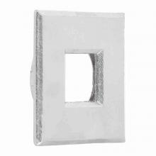  IGL-1W-TRM-SS-SQSQ - Square Stainless Steel Trim with Square hole, Brushed