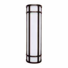  LDSXL-MCT-DD-ORB - LED 24in OUTDOOR SCONCE 25W 3CCT DUAL-DIMMING, ORB