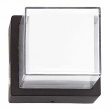  LVW-200-MCT-ORB - 12V 3W MINI SQUARE WALL LIGHT MCT 30/40/50K, ORB