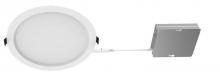  RSLC8-BF-30K - 120/277V 8in BAFFLE ROUND SLIM PANEL LIGHT, 1900LM 30K, 90 CRI, 0-10V, UL ES JA8