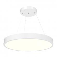  SCR-24D-MCTP-D - LED ARCHITECHTURAL 24in ROUND SUSPENDED MCTP 30/40/50W 3CCT 30/35/40K 10FT