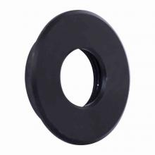  IGL-1W-TRM-AL-RBK - Round Aluminum Trim, Ø45mm, Black