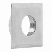  IGL-1W-TRM-SS-SQR - Square Stainless Steel Trim with Round hole, Brushed