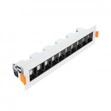  LDLS-12-MCT5 - SNAP-IN 12in 12-HEAD OPTIC LINEAR LIGHT 18W 1200LM SELECT 5CCT CR90 45-DEGREE DIM