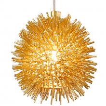  169M01SGO - Urchin 1-Lt Uber Mini Pendant - Gold