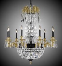  CH2143-P-01G-PI - 9+9 Light Finisterra Chandelier