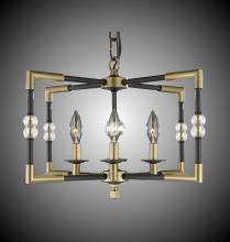  CH3602-32G-36G-ST - 4 Light Magro Cage Chandelier