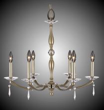  CH5325-SP-32G-36G-ST - 6 Light Kensington Chandelier