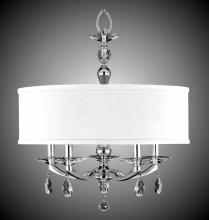  CH5484-O-32G-36G-ST-GL - 19 inch Kensington Empire Drum Shade Chandelier