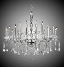  CH5538-G-32G-36G-ST - 8+16 Light Two Tier Kaya Chandelier