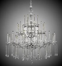  CH5545-G-32G-36G-ST - 6+12+18 Light Three Tier Kaya Chandelier