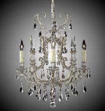  CH7011-A-01G-PI - 4 Light Parisian Chandelier