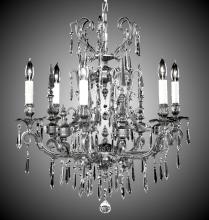  CH7012-A-01G-PI - 6 Light Parisian Chandelier