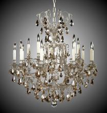  CH7033-A-01G-PI - 10+5 Light Parisian Chandelier