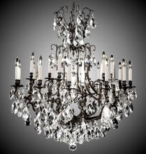  CH7036-A-01G-PI - 12+6 Light Parisian Chandelier