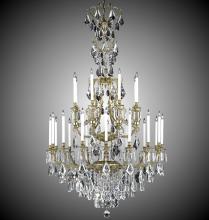  CH7336-A-01G-PI - 8+16 Light Parisian Chandelier