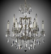  CH7423-A-01G-PI - 6+3 Light Parisian Chandelier