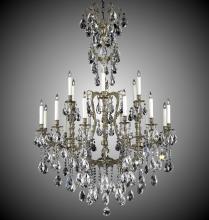  CH7535-A-01G-PI - 6+12 Light New Parisian Chandelier