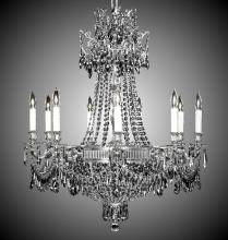  CH8143-P-01G-PI - 9+9 Light Valencia Chandelier