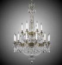  CH8162-P-01G-PI - 18+ 15 Light Valencia Chandelier