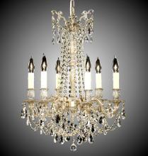  CH9228-A-01G-PI - 6 Light Biella Chandelier