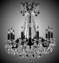  CH9284-A-01G-PI - 10 Light Crystella Chandelier