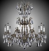  CH9634-A-01G-PI - 10 Light Chateau Chandelier