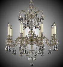  CH9714-A-01G-PI - 8 Light Marlena Chandelier