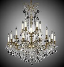  CH9865-A-01G-PI - 5+15 Light Sterling Chandelier