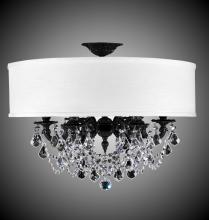  FM6521-A-01G-PI-GL - 6 Light Llydia Semi Flush