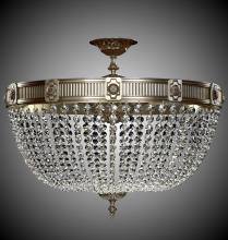  FM8004-P-01G - 12 Light Valencia Flush Mount