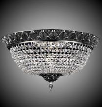  FM8622-P-01G - 22"W L.E.D Corinthian Flush Mount