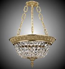  PD8215-P-01G - 15"W 3 Light Corinthian Pendant