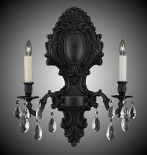  WS9427-A-01G-PI - 2 Light Fleur-De-Lis Large Wall Sconce