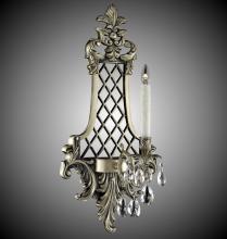  WS9456-A-01G-PI - 1 Light Lattice Large Wall Sconce