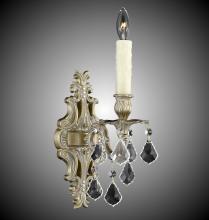  WS9481-A-01G-PI - 1 Light Filigree Wall Sconce