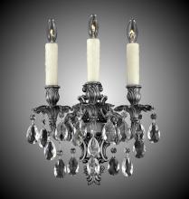  WS9483-A-01G-PI - 3 Light Filigree Wall Sconce