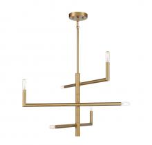  1-1623-6-322 - Cristofer 6-Light Chandelier in Warm Brass