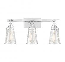  8-560-3-11 - Albany 3-Light Bathroom Vanity Light in Polished Chrome