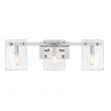  8-8204-3-109 - Genry 3-Light Bathroom Vanity Light in Polished Nickel