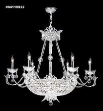  94110GA00 - Princess Chandelier with 6 Lights; Gold Accents Only